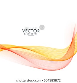 awesome colorful bright wave background design