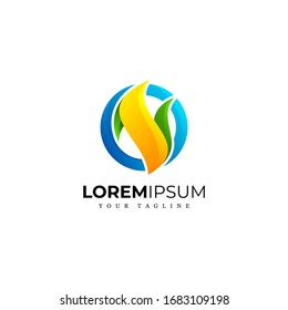 AWESOME COLORFUL LOGO VECTOR PREMIUM