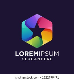 Awesome Colorful Star Logo Design Inspiration