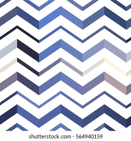 Awesome colorful Zigzag seamless pattern