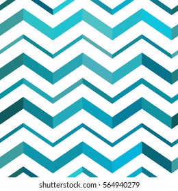 Awesome colorful Zigzag seamless pattern