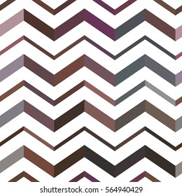 Awesome colorful Zigzag seamless pattern