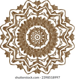 Awesome Colouring Interior Mandala Design Icon