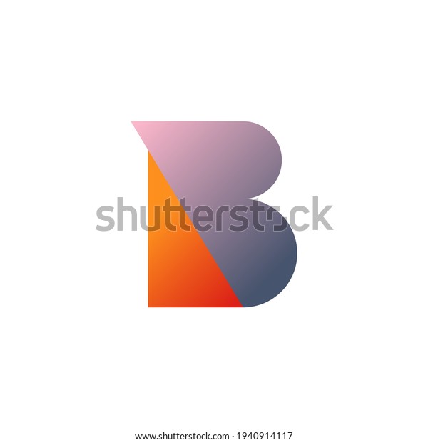 Awesome Cool B Letter Logo Vector Stock Vector (Royalty Free ...