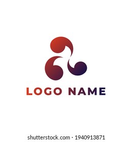 Awesome and Cool A letter Logo Vector
