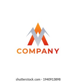 Tolle und coole A-Buchstaben-Logo-Vektorgrafik