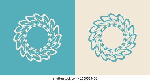 Awesome cooler rotation illustration in vector isolated set. Separated layers.