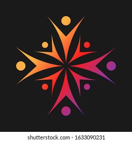 AWESOME CREATIVE PEOPLE LOGO DESIGN