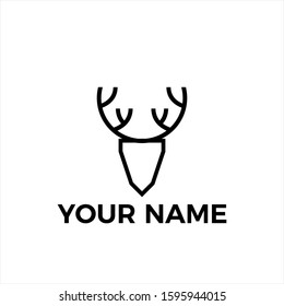 Awesome Deer Line Logo for your company