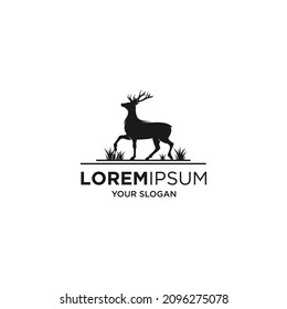 awesome deer silhouette logo designs