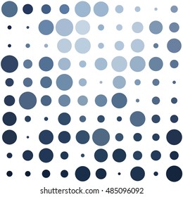Awesome dot pattern with colorful circles