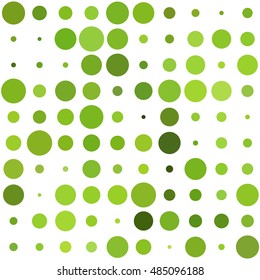 Awesome dot pattern with colorful circles