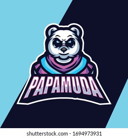 Awesome E sport Mascot Logo Gaming