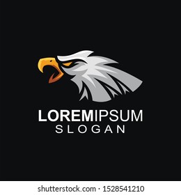 AWESOME EAGLE MASCOT LOGO CONCEPT