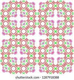 Awesome floral pattern digital design created in specialized software for graphic resources for helping
graphics designer to create finest art and design.