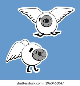 fantastische Flugkamera - Auge mit Beinen