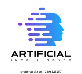 Awesome and Fresh ARTIFICIAL INTELLIGENCE LOGO for any AI Logo companyevent