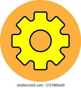 The awesome gear icon for your design and other uses