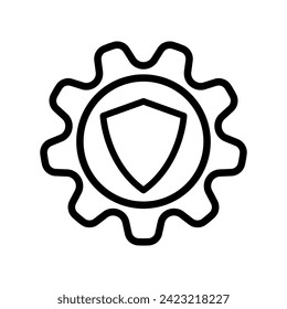 Awesome Gear Logo Design vector