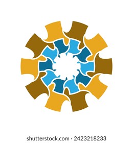 Awesome Gear Logo Design vector