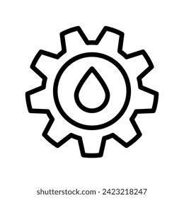 Vector de diseño del logotipo del engranaje asombroso