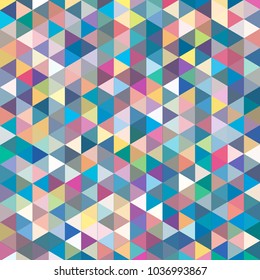 Awesome geomeric abstract poligonal mosaic. Triangle low poly abstract background. Abstract geometric background with polygons. Origami style pattern which consist of triangular