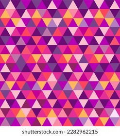 Awesome geomeric abstract poligonal mosaic. Triangle low poly abstract background. Abstract geometric background full colour with polygons. Origami style pattern which consist of triangular