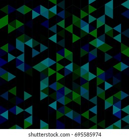 Awesome geomeric abstract poligonal mosaic. Triangle low poly abstract background. Abstract geometric background with polygons. Origami style pattern which consist of triangular