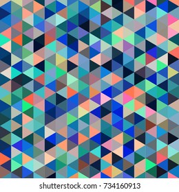 Awesome geomeric abstract poligonal mosaic. Triangle low poly abstract background. Abstract geometric background with polygons. Origami style pattern which consist of triangular