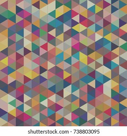Awesome geomeric abstract poligonal mosaic. Triangle low poly abstract background. Abstract geometric background with polygons. Origami style pattern which consist of triangular