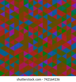 Awesome geomeric abstract poligonal mosaic. Triangle low poly abstract background. Abstract geometric background with polygons. Origami style pattern which consist of triangular