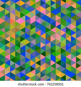 Awesome geomeric abstract poligonal mosaic. Triangle low poly abstract background. Abstract geometric background with polygons. Origami style pattern which consist of triangular