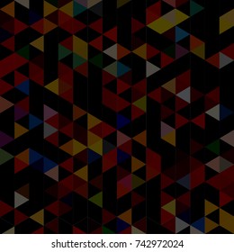 Awesome geomeric abstract poligonal mosaic. Triangle low poly abstract background. Abstract geometric background with polygons. Origami style pattern which consist of triangular