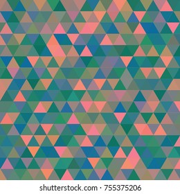 Awesome geomeric abstract poligonal mosaic. Triangle low poly abstract background. Abstract geometric background with polygons. Origami style pattern which consist of triangular