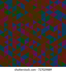 Awesome geometric abstract polygonal mosaic. Triangle low poly abstract background. Abstract geometric background with polygons. Origami style pattern which consist of triangular