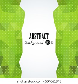 Awesome Geometric background with colorful triangles