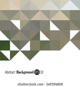 Awesome Geometric background with colorful triangles