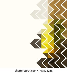 Awesome Geometric shape  background with colorful triangles