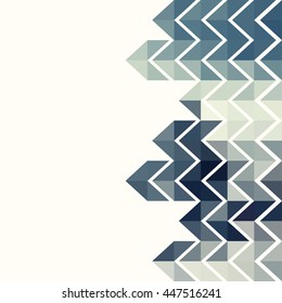 Awesome Geometric shape  background with colorful triangles