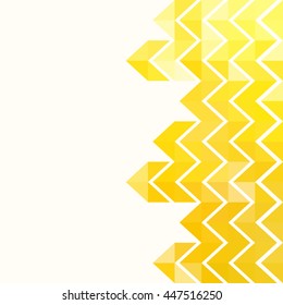 Awesome Geometric shape  background with colorful triangles