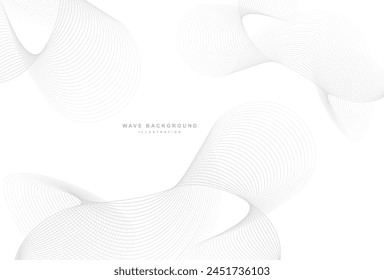 Impresionante fondo gris con líneas onduladas
