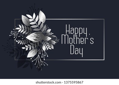 awesome happy mother's day dark greeting