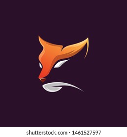 Awesome Head Cat Illustration design