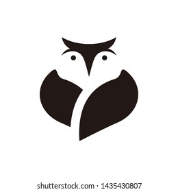 Awesome Head Owl illustration design