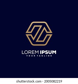 awesome hexagon for company logo design