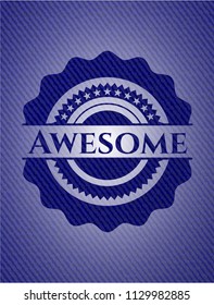 Awesome with jean texture