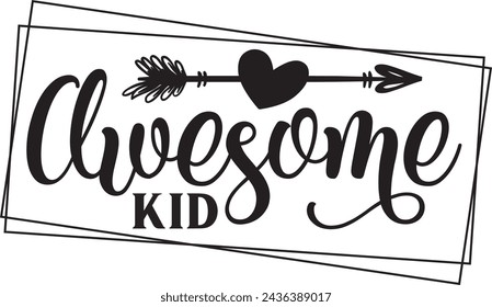 Awesome kid , father design