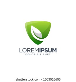 Awesome Leaf Logo Design Illustration