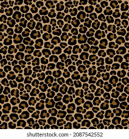 Awesome Leopard Animal Motif Vector Seamless Pattern Design. Great for spring summer, fabric, textile, background, wallpaper, scrap booking, gift wrap, accessories, and clothing.
