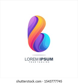 awesome letter b logo design